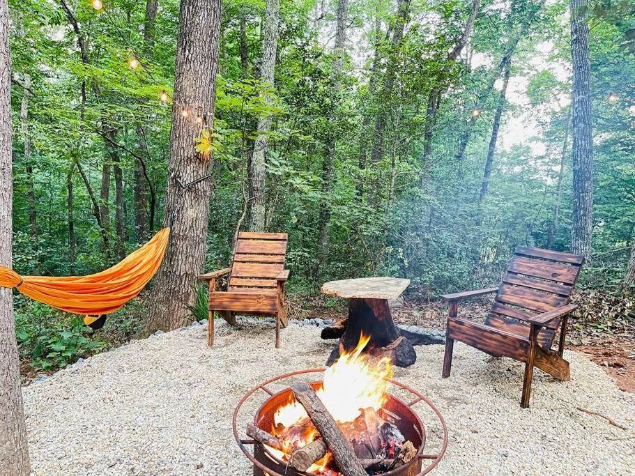 Secluded Rv With Private Hot Tub Apartman Rutherfordton Kültér fotó