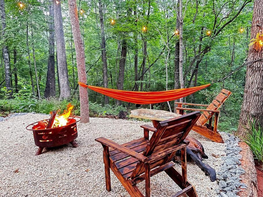 Secluded Rv With Private Hot Tub Apartman Rutherfordton Kültér fotó